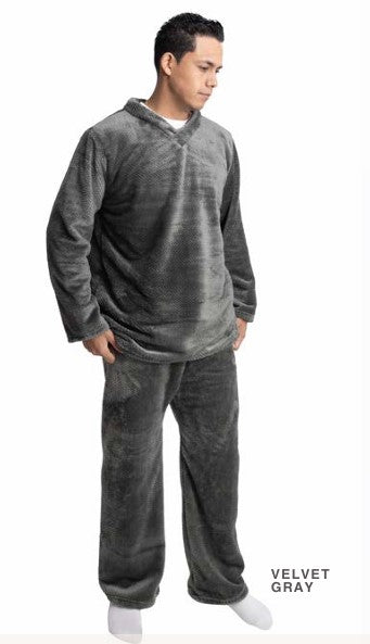 PIJAMA SUPERSOFT CH VELVET GRAY CABALLER