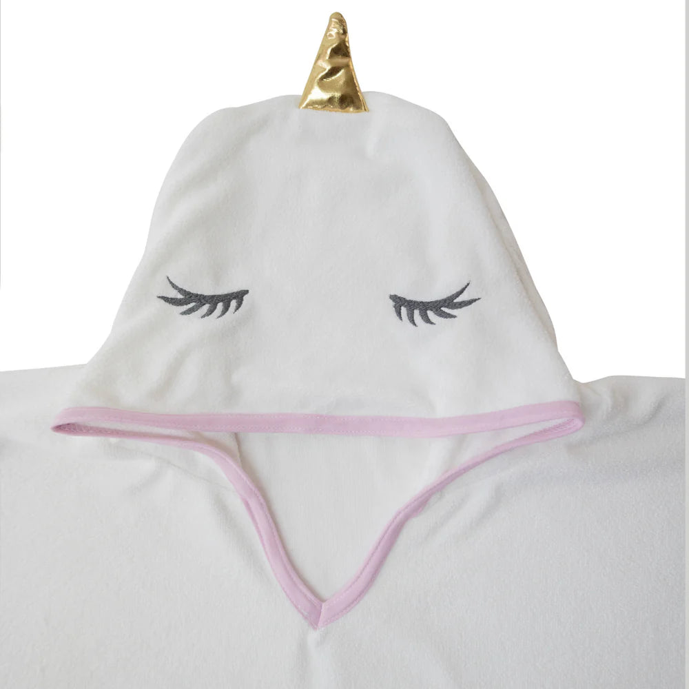 PONCHO DE BAÑO UNICORNIO 3-4 AÑOS