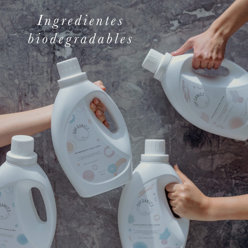 Detergente biodregadable natural OH!GANICS 1.6L